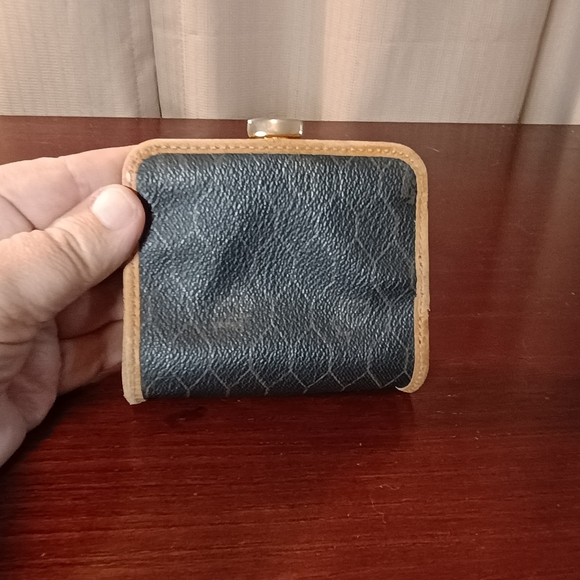 Christian Dior Black Leather Coin Purse - Picture 4 of 6